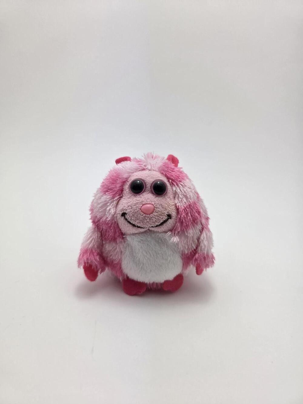 TY Monstaz Key Clip “Roxy” the Pink Monster *Small* No Hang Tag (3 inch)